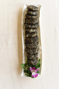 紫菜卷摆盘 清新雅致