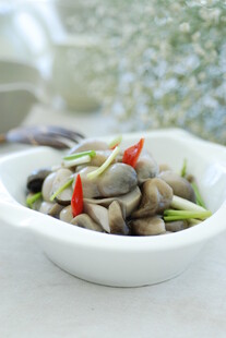 清炒平菇
