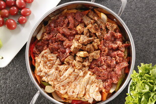 美味烤肉拼盘