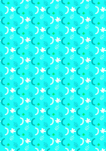 蓝绿色几何图案背景纹理