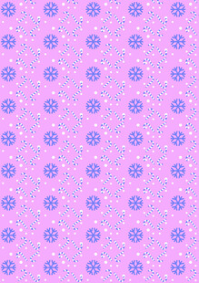 粉色底蓝色花纹图案背景