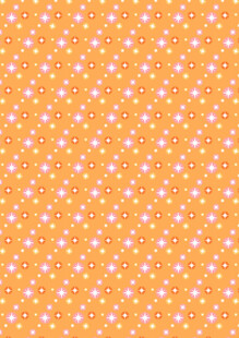 橙色波点图案背景