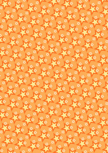 橙色碎花图案背景纹理