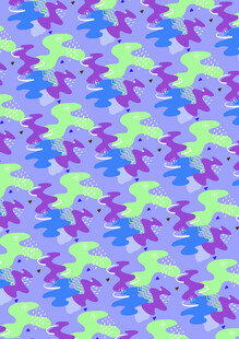 多彩几何图案背景纹理