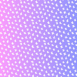 渐变背景上的白色星星图案