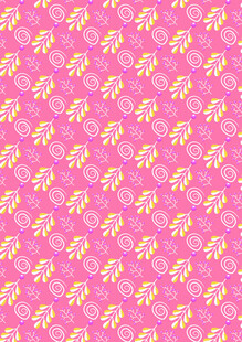 粉色花卉图案背景纹理