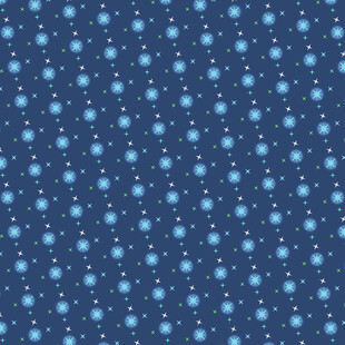 蓝色波点无缝背景图案