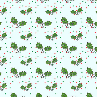 绿色小树图案背景纹理