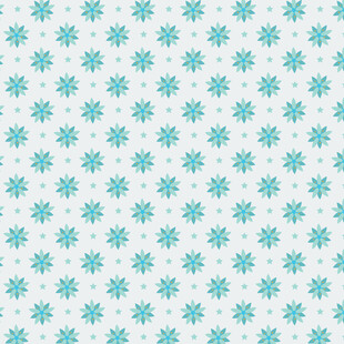 蓝白雪花图案背景纹理