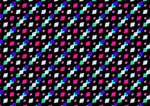 彩色几何图案像素背景