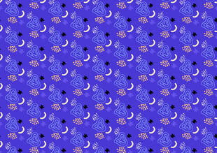 紫色花卉图案背景纹理