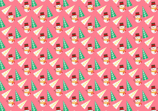 粉色草莓图案无缝背景