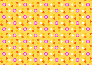 多彩圆点图案背景