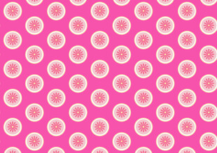 粉色圆圈图案背景