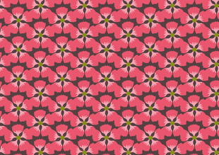 红色樱桃图案无缝背景