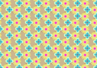 几何图案彩色无缝背景