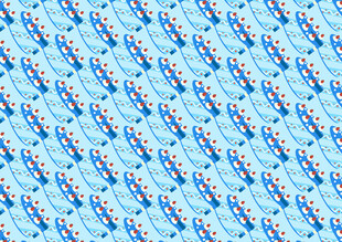 蓝色几何图案背景纹理