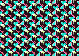 几何图案彩色抽象背景