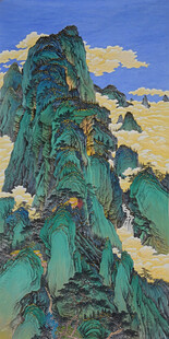 青山云海图