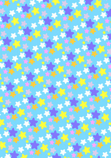 蓝底多彩几何图案背景