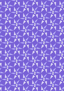 紫色星形几何图案背景