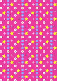 粉色多彩波点图案背景