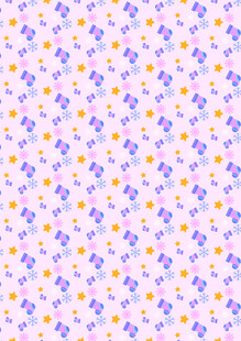 紫色小花图案背景纹理