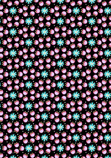 多彩波点几何图案背景