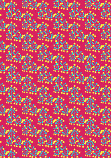 红色几何图案纹理背景