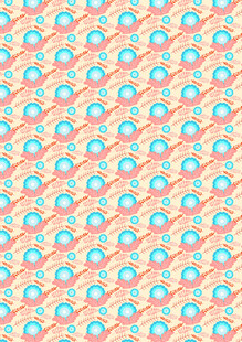 多彩几何图案背景纹理