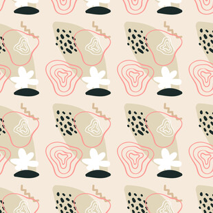 简约水果图案无缝背景