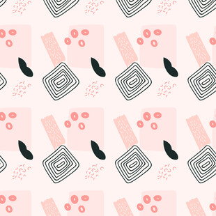 粉色系指甲油图案背景