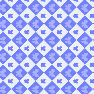 蓝白几何图案无缝背景