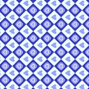 蓝紫色几何图案无缝背景
