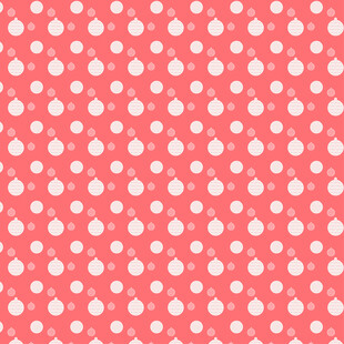 粉色波点图案背景