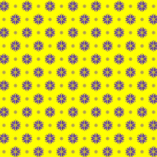 黄色花朵图案背景纹理