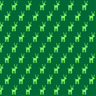 绿色小鹿图案背景纹理