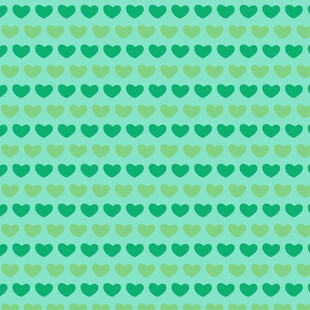 绿色心形图案背景纹理