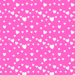 粉色爱心图案背景