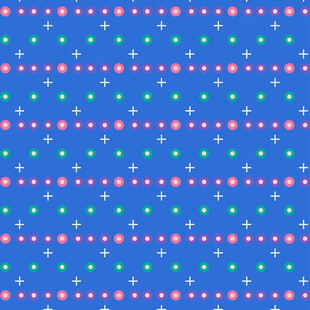 蓝色底彩色点状图案肌理