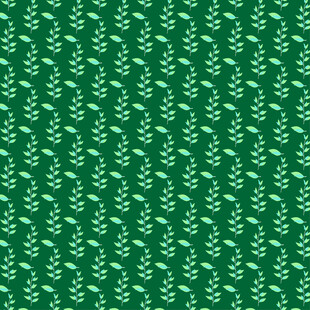 绿色底纹花卉图案背景