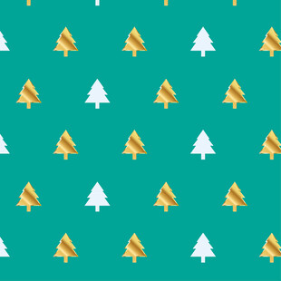 绿色背景圣诞树图案纹理