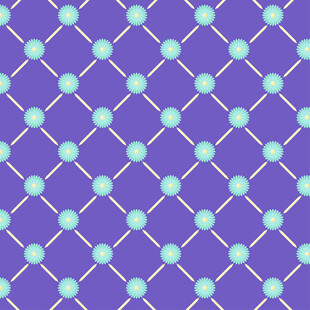 蓝紫色几何圆点图案背景