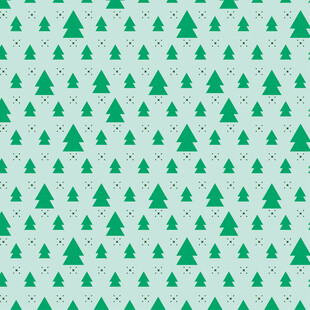 绿色圣诞树图案背景