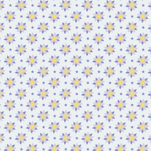 小黄花无缝图案背景