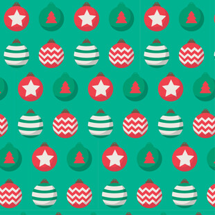 圣诞装饰图案背景图