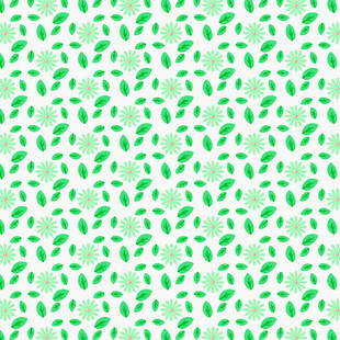 清新绿色几何图案背景