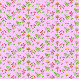 粉色花卉图案背景纹理