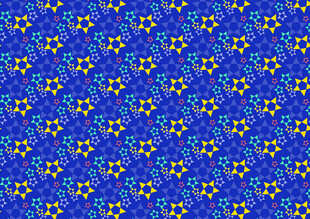 蓝色背景几何图案纹理