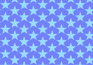 浅蓝色星星图案背景